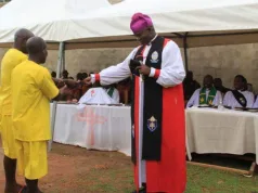 NKD’s Bishop Onesimus Asiimwe confirms 42 inmates into Christianity