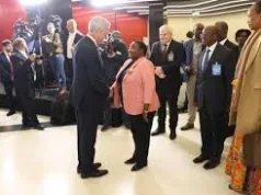 Prime Minister Robinah Nabbanja in Geneva to attend the Global Refugee Forum