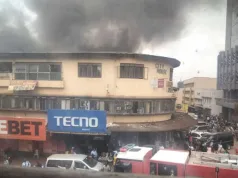 One dead as fire guts City House