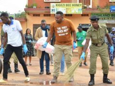 Kabale journalist clean town ahead of World Press Freedom Day