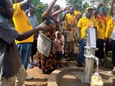 Rukungiri Municipality residents embrace clean & safe water courtesy of Counsel Isaac Atukunda
