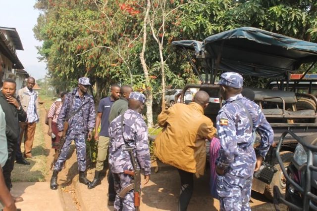 Kabale district officials after arrest