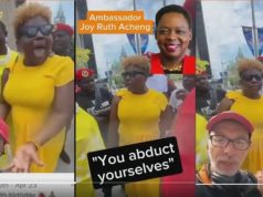 Ugandan Ambassador to Canada Acheng to be deported for threatening NUP protestors