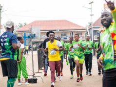 Sports Minister Peter Ogwang Wins Medal in Rwenzori Marathon