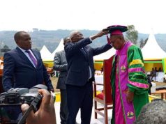Bishop Callist Rubaramira installed IGUKA inaugural chancellor