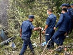 Helicopter Crash kills 5