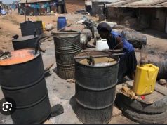 Waragi Distilling Drum Bursts in Flames, Kills One in Rwampara