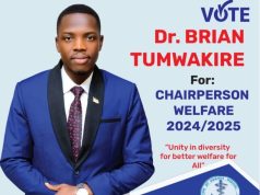 Federation for Uganda Medical Interns (FUMI) gets new Leadership