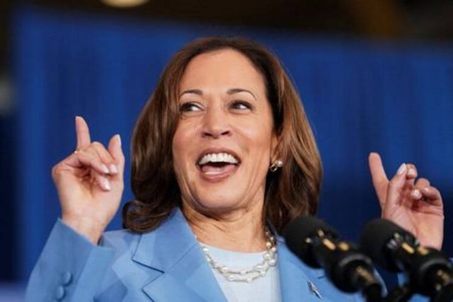 US Vice President Kamala Harris