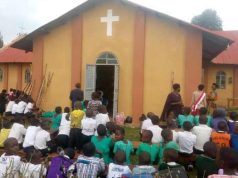 Rubabo’s Mujuni Lawrence Mpitsi injects cash in Rwenkureijo Primary School’s sanitation drive