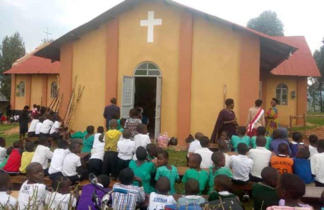 Learners at Church during the Fundraising