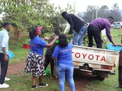 Mutebile foundation donates 1,700 trees to Kabale University