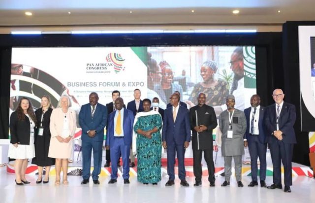 Jessica Alupo Epel led a high powered delegation for the Commonwealth Meeting in Samoa