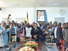 Speaker Among meets Rokoba Group Members at Parliament