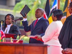 New Kenyan Deputy President sworn into Office