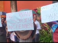 Teachers at Kampala Parents Strike over Small pay