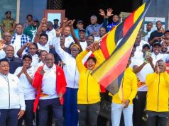 Speaker Among flags off Parliamentary team to East African games