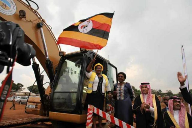 Nabbanja flags off the construction of Uganda Heart Institute in Naguru