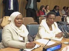 Minister Babalanda addresses 69th Commission on Status of Women in New York