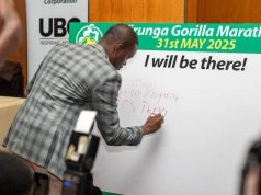 Tourism Minister Martin Mugarra launches Virunga Gorilla Marathon