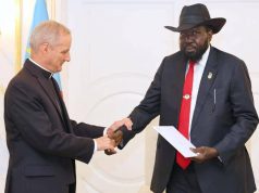 President Salva Kiir receives special massage from Pope Francis