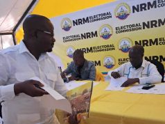 Rukingiri Municipality MP Dr. Elisa Rutahigwa picks NRM nominations papers in his Re-election pursuit