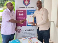 Church of Uganda Donates Scholastic Materials to Support Education in Nakivale Refugee Camp