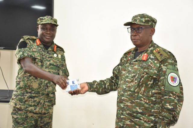 Col Ronald Nangamba gets keys to UPDF National Referral Hospital