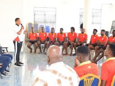 Speaker of Parliament visits Uganda Crane Camp, gives encouraging tips