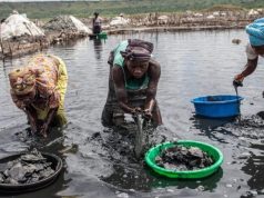 Heavy rains disrupt salt mining operations at Lake Katwe