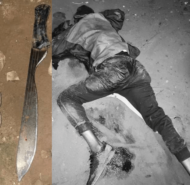 The thief and his machete