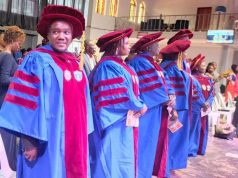 Kanungu Deputy RDC Ahimbisibwe Gad Rugaju Awarded Honorary Doctorate