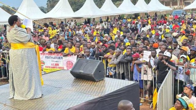 Nabbanja addressing NRM supporters from Kira Municipality