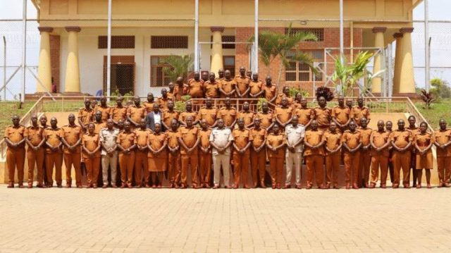 Intermediate Command and Staff Course Participants at Kitalya Mini-Max Prison