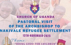 Archbishop Kaziimba Mugalu to visit Nakivale Refugee Settlement Camp for the Children’s Outreach