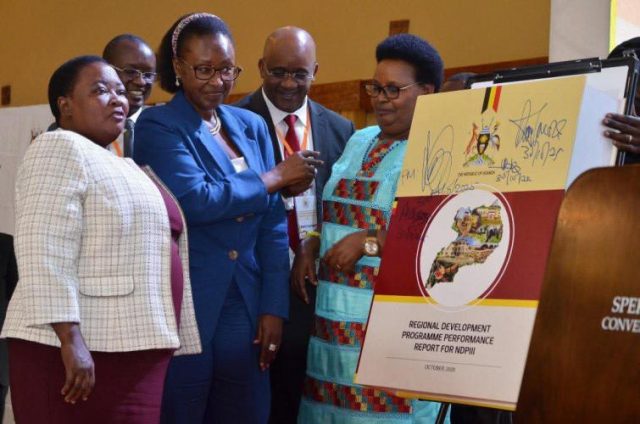 Nabbanja at the opening of the Joint Regional