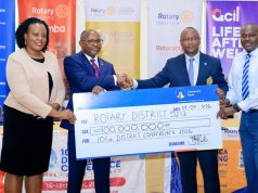 Centenary Bank Contributes UGX 280 million to Support this year’s Rotary Conferences