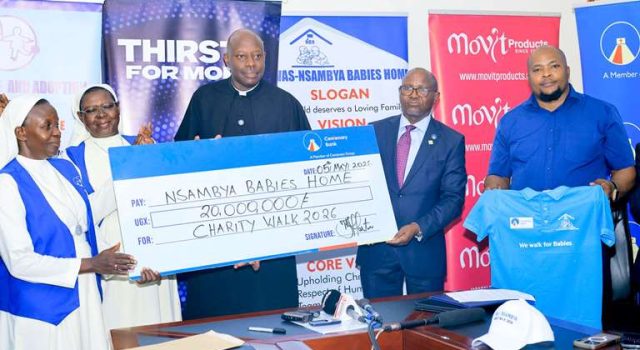 Centenary Bank, Nsambya Babies Home Launch 4th Edition of Charity Walk to Support Vulnerable Children