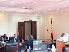 President Museveni meets Leader of Democratic Party of Turkmenistan