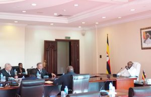President Museveni meets Leader of Democratic Party of Turkmenistan