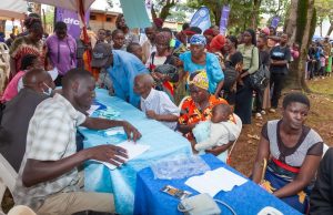 dfcu Bank Marks 62nd Anniversary with Powerful “dfcu Humanity Day” Community Health Camp in Busoga