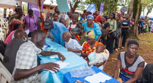 dfcu Bank Marks 62nd Anniversary with Powerful “dfcu Humanity Day” Community Health Camp in Busoga