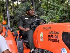 UWA gets Road Construction Equipment to boost Tourism