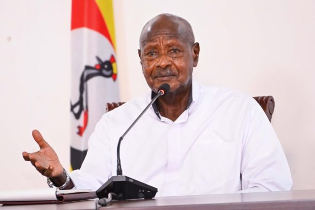 Presient Yoweri Kaguta Museveni