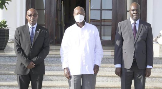 Deputy Chief Justice Kazibwe Kawumi sworn-into Office