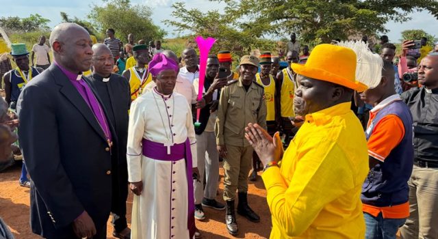 Archbishop Kaziimba arrives in North Karamoja Diocese for pastoral visit and food distribution