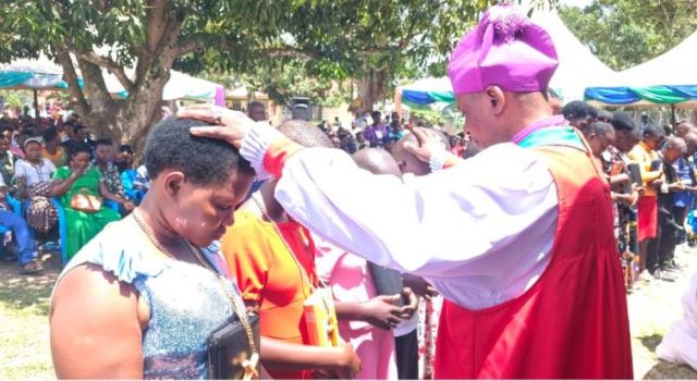 Bishop Zoreka confirms 71 Christians as He bids Farewell to St Luke Rushaka CoU