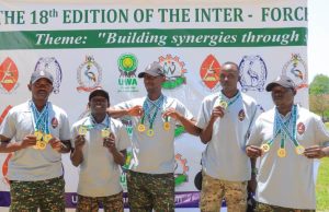 UPDF Dominates Shooting Range as Inter-Forces Games Continue in Gulu