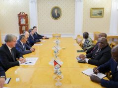 Ambassador Otunnu meet Russia Foreign Affairs Minister