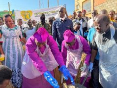 Archbishop Kaziimba Joins Kitgum Community for National Cleaning Exercise